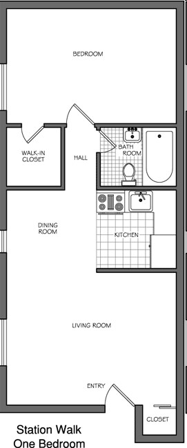 Floorplan - Station Walk Apartments