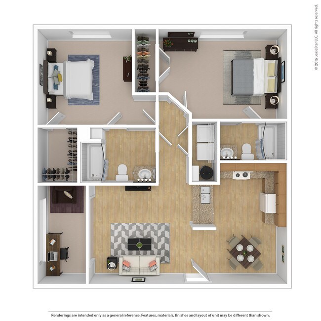 Floorplan - Swathmore Court Apartment Homes