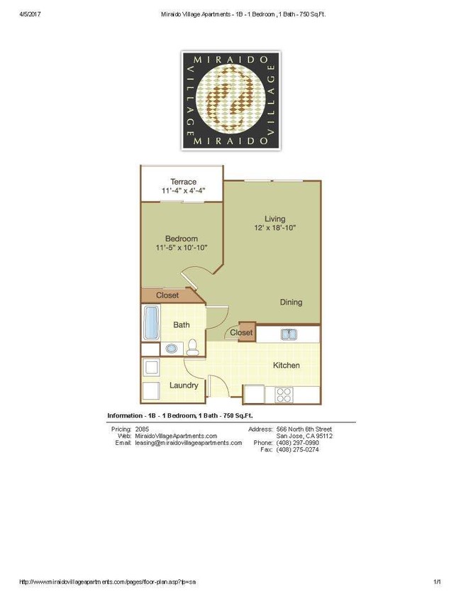 Floorplan - Miraido Village