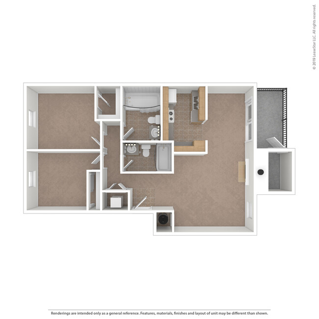 Floorplan - Scenic Pines Apartments