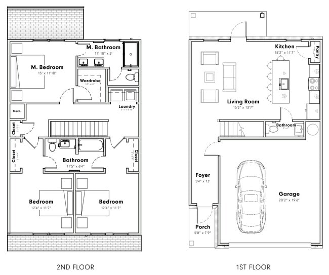 The Griffin (3 Beds / 2.5 Baths) - Viewpoint at Murfreesboro
