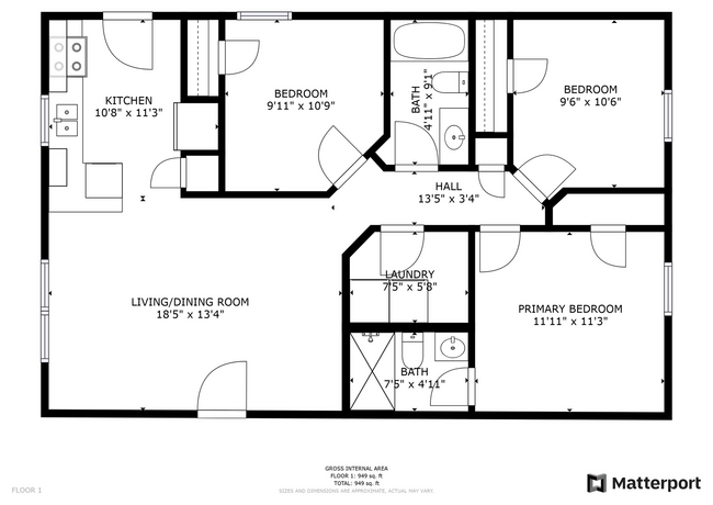 Floorplan - The Piquette Apartments