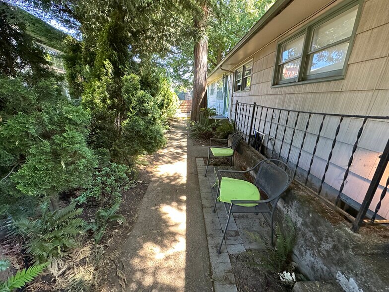 Walkway to apartment - 2033 N McClellan St