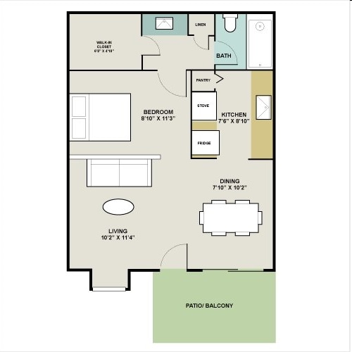 Studio - The Arbors on Westheimer Apartments