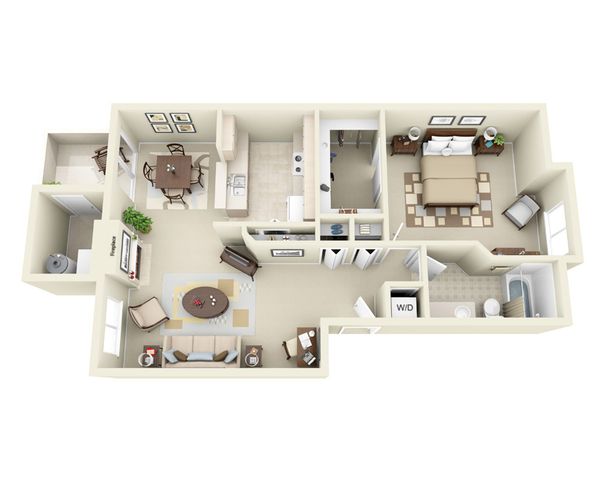 Floorplan - The Park at Mill Plain