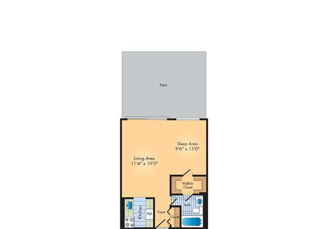 Floorplan - Colesville Towers Apartments