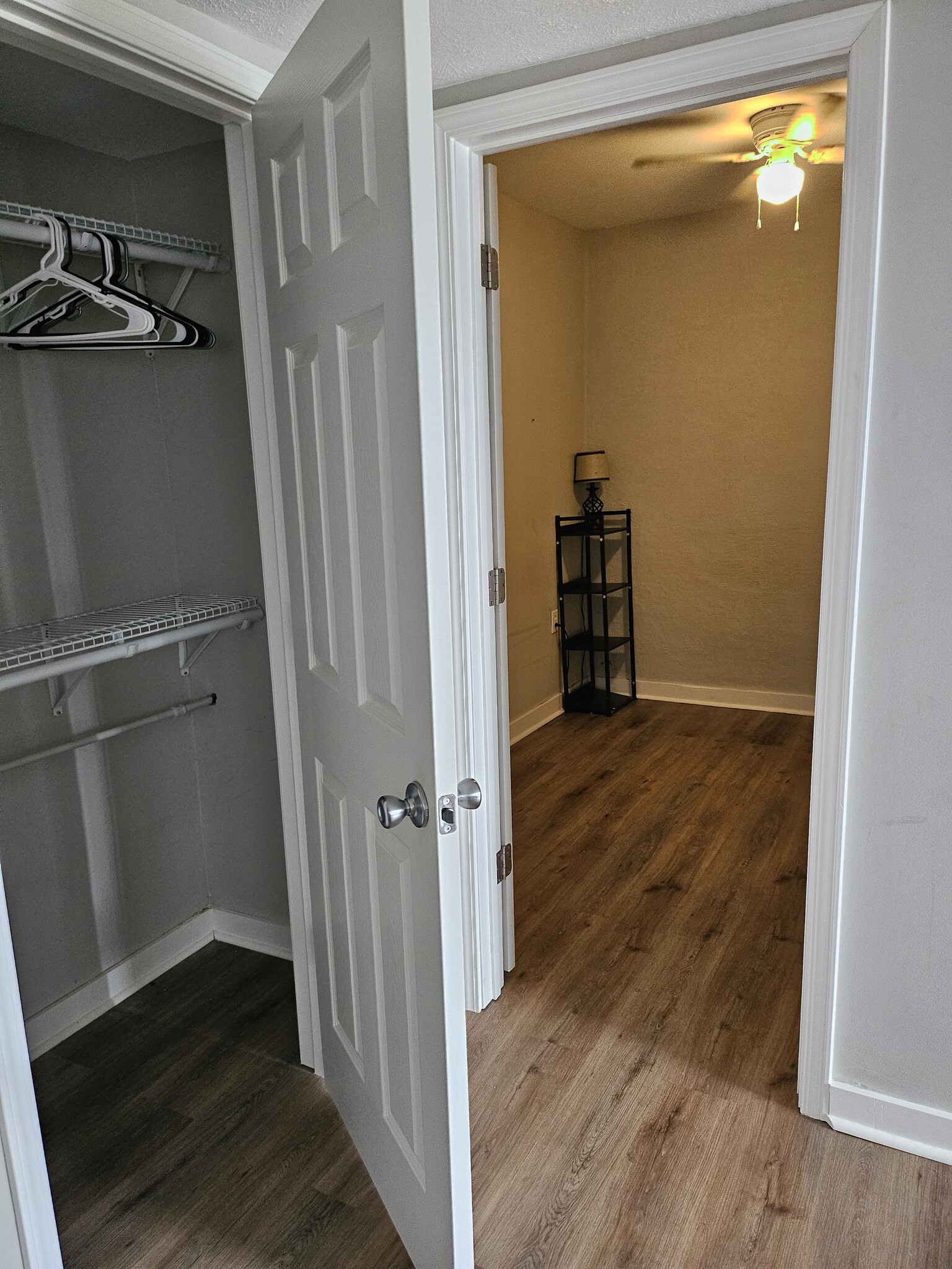Bedroom closet - 613 Poplar St