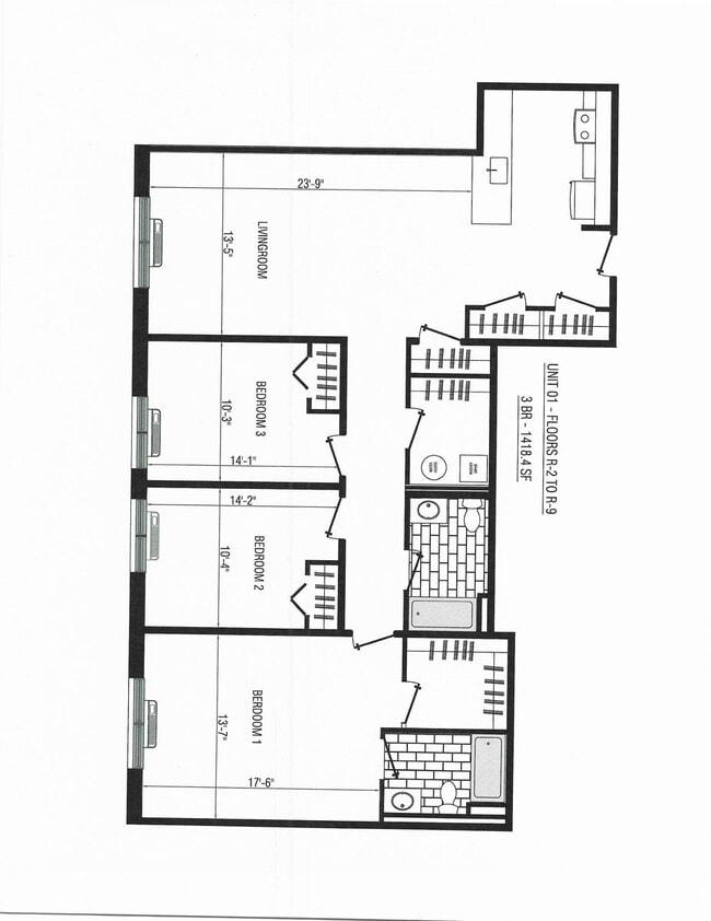 Floorplan - One23