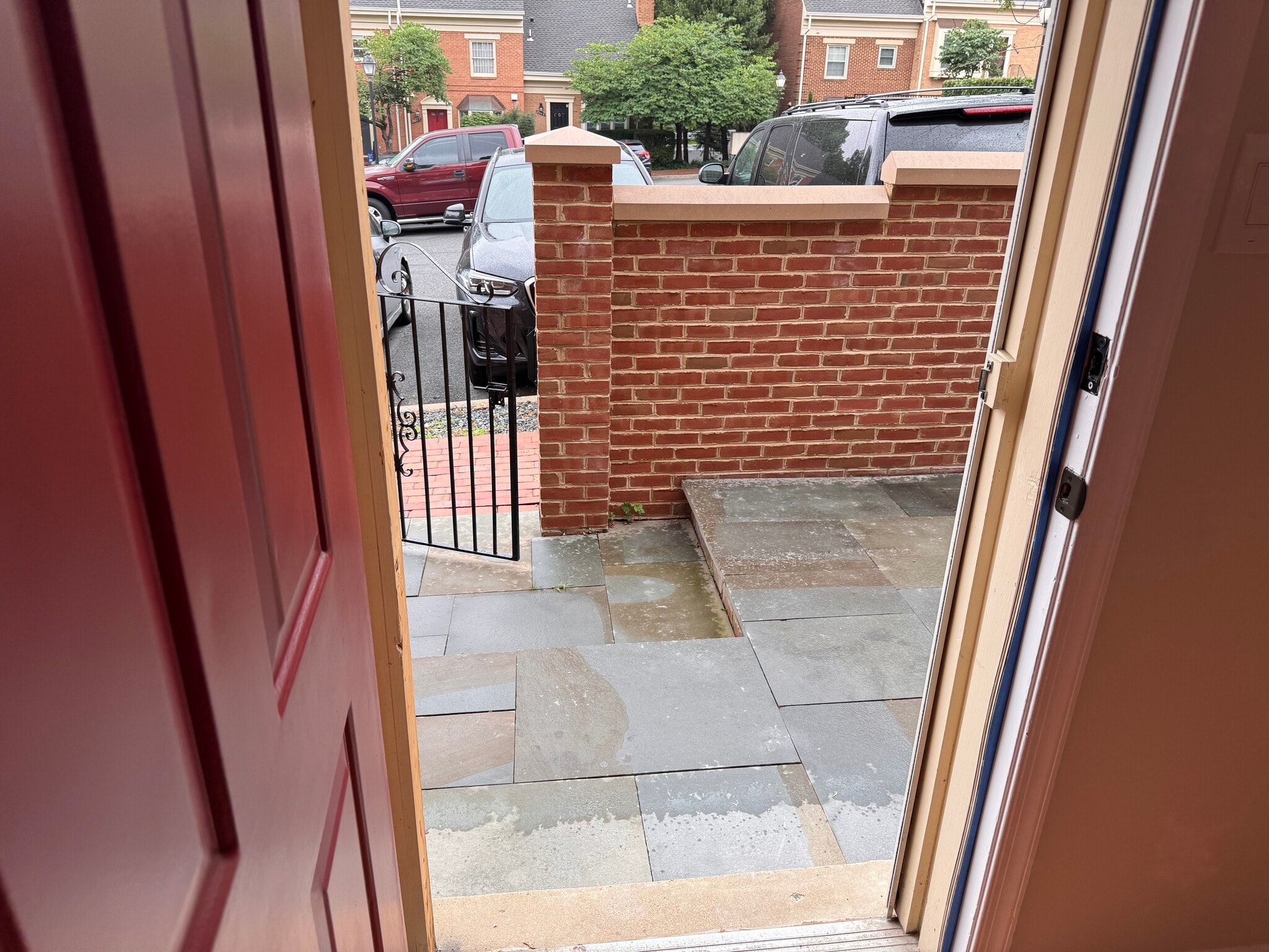 Stone patio - 2530 Fairfax Dr