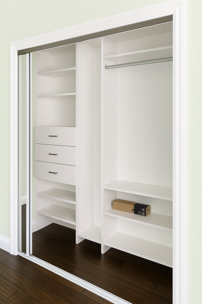 Organized functional closet - 1252 26th St