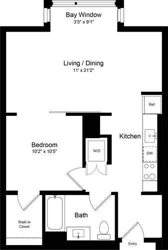 Floorplan - One Henry Adams