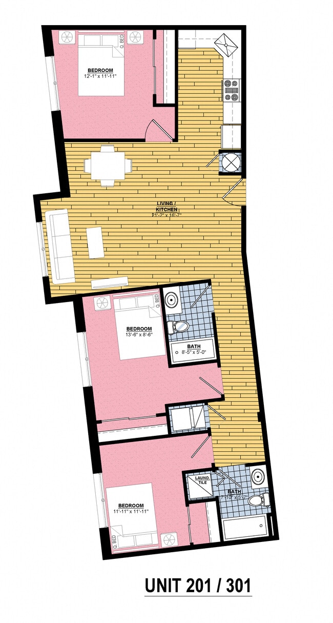 Floorplan - The Residences At 4619
