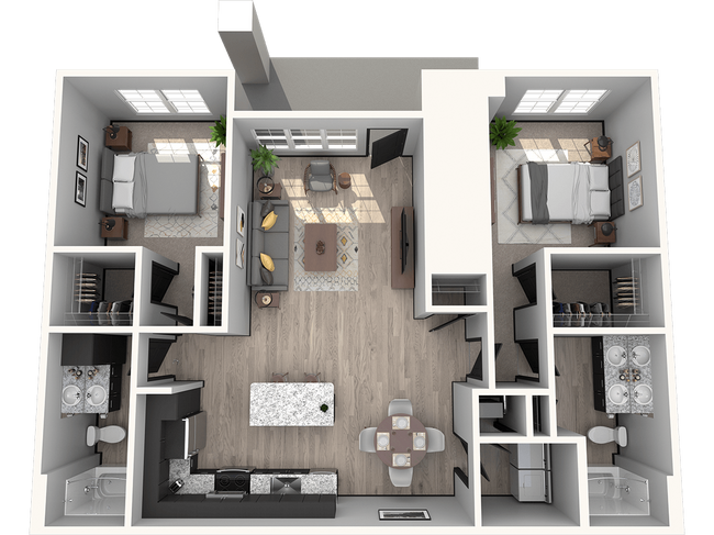 Floorplan - The Towne at Northgate