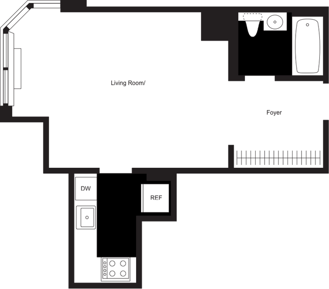 Floorplan - Tribeca Tower