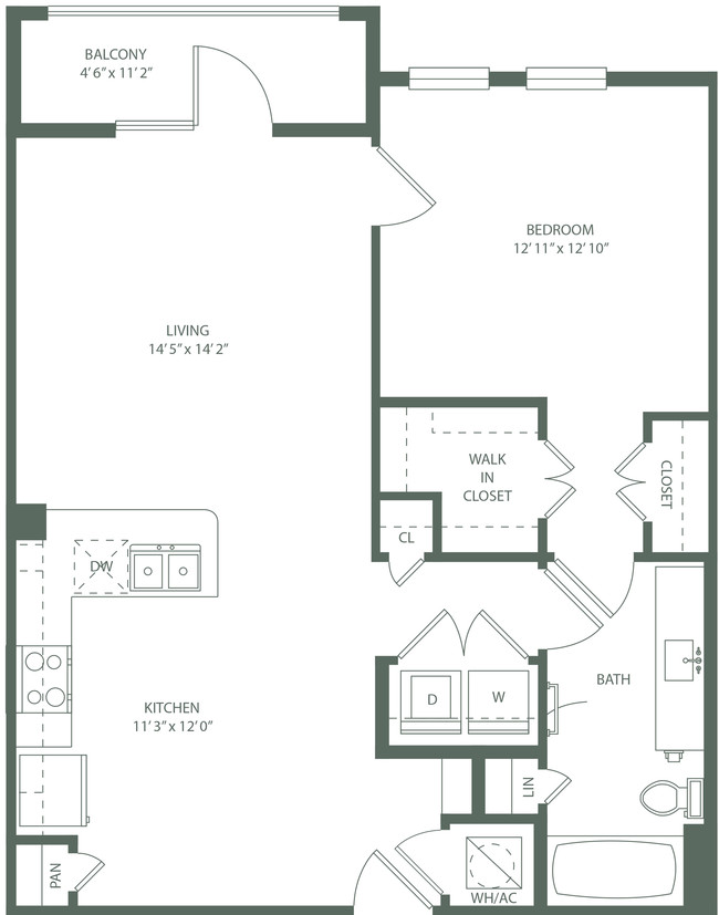 Floorplan - The Baldwin at St. Paul Square