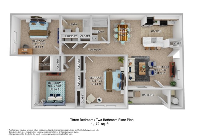 Floorplan - Abbey at South Riding