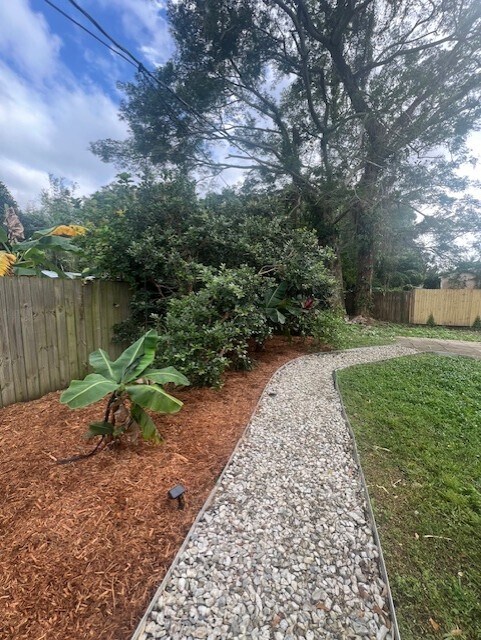 Mature landscaping including banana, meyer lemon & kumquat trees. Great for bird watching. - 30 W Par St