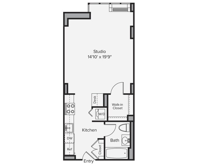 Floorplan - Avalon Riverview South Tower