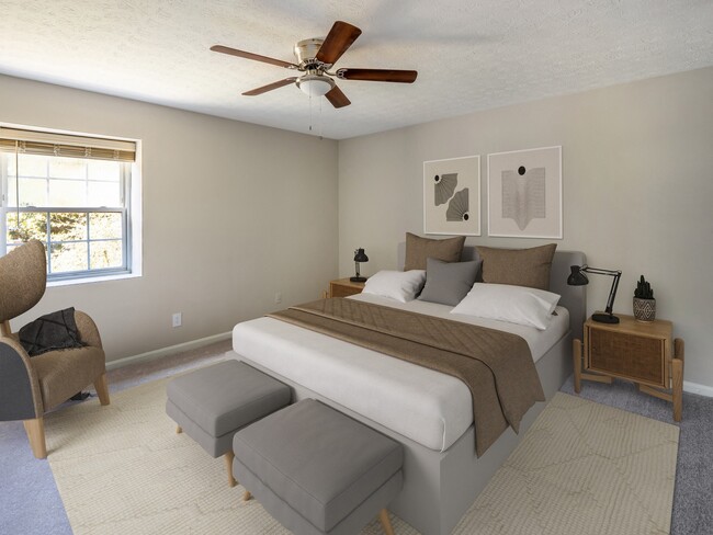 Spacious Bedrooms - The Arbors at Smyrna