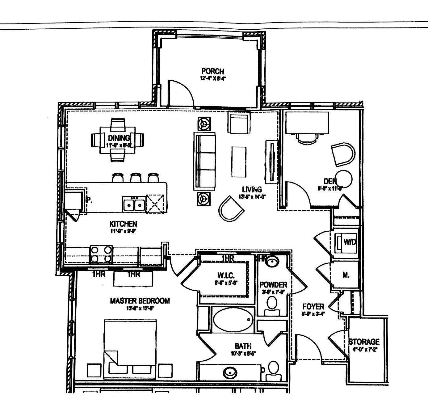 Floor plan - 700 Finsbury St.