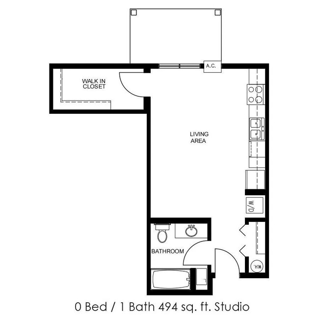 Floorplan - Gateway Apartments