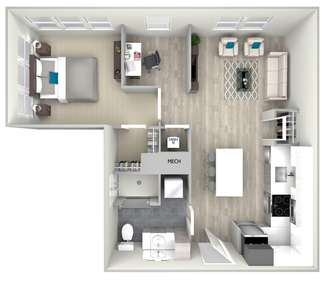 Floorplan - Nightingale Apartments