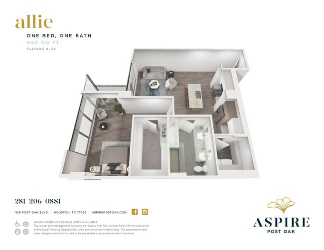Floorplan - Aspire Post Oak