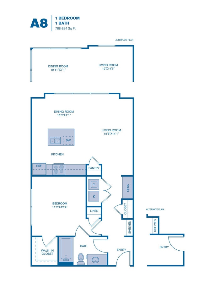 Floorplan - Windsor Addison Apartments