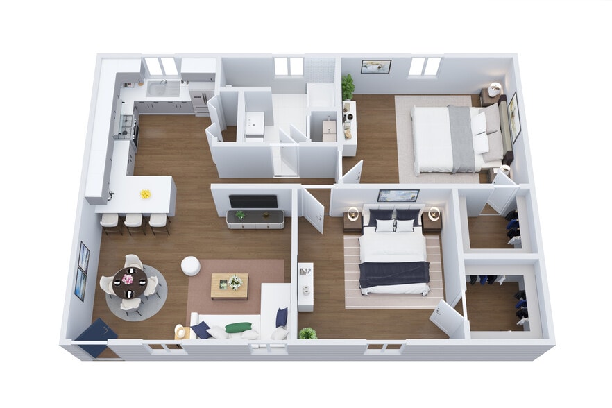 Floor plan - 6403 Sloan St