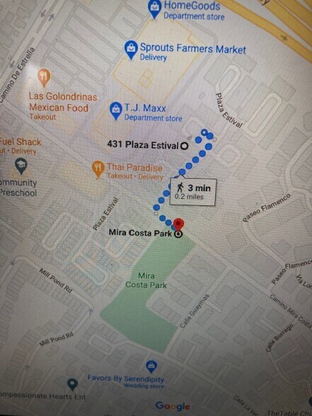 Mira Costa Park - 3 Minute Walk - 431 Plaza Estival