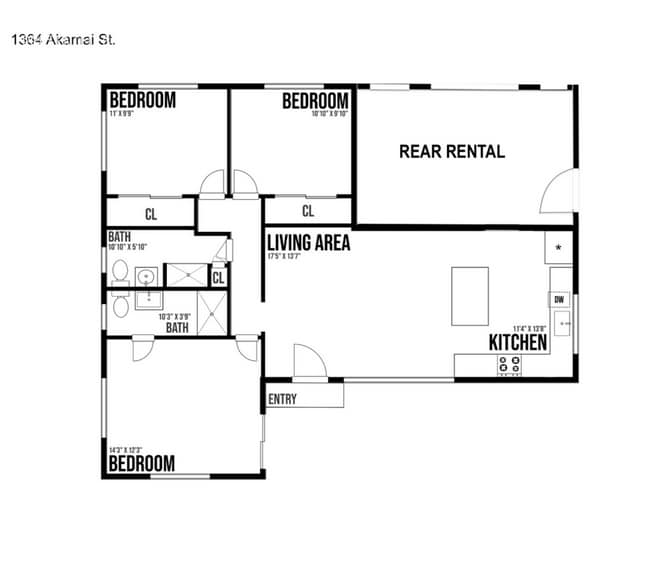 Building Photo - 1364 Akamai St