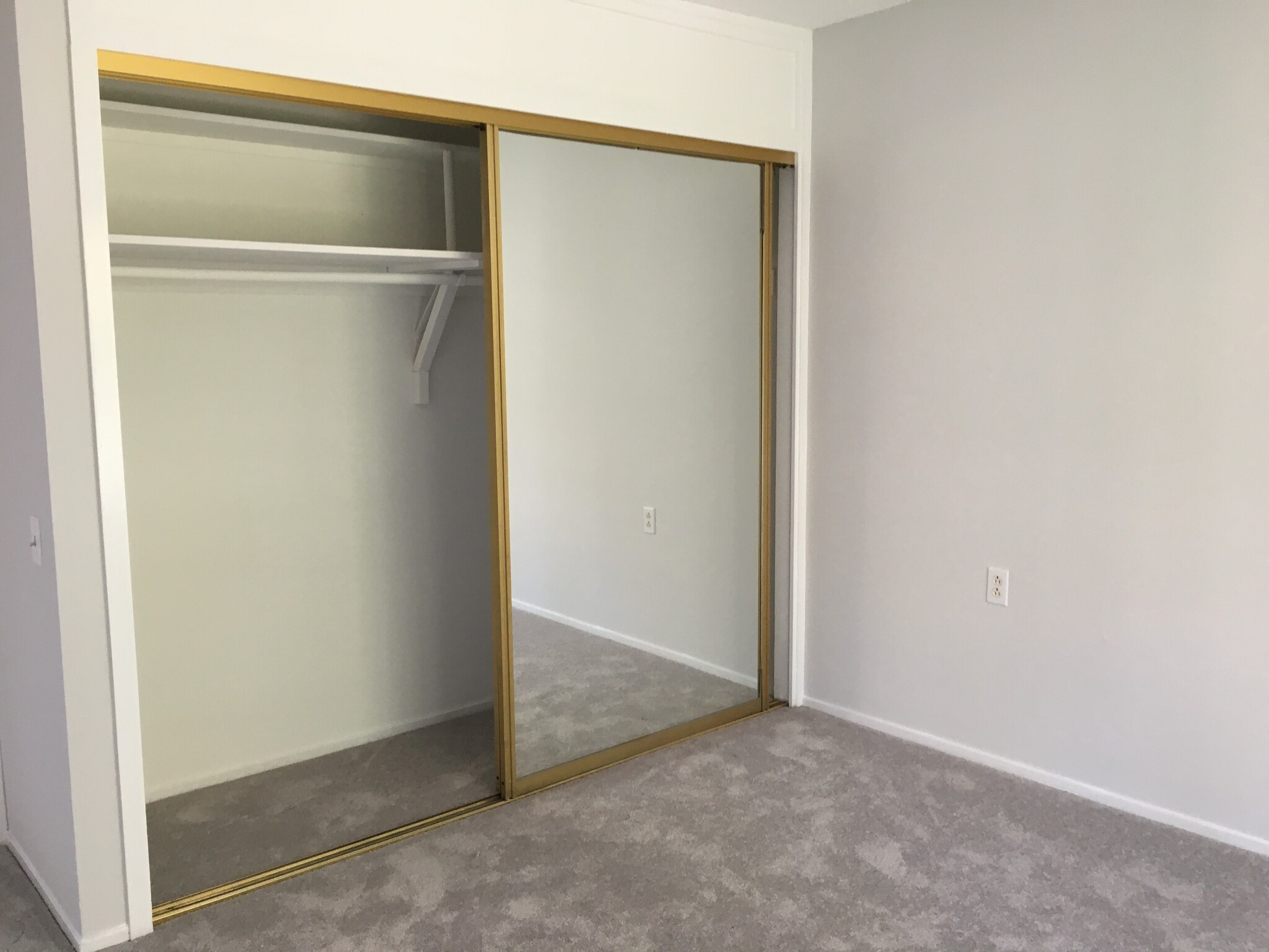 full mirrored large closets in bedrooms - 2501 Golden Rain Rd