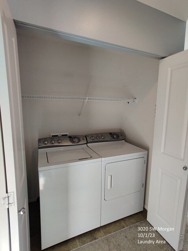 Laundry Area - 3020 SW Morgan St