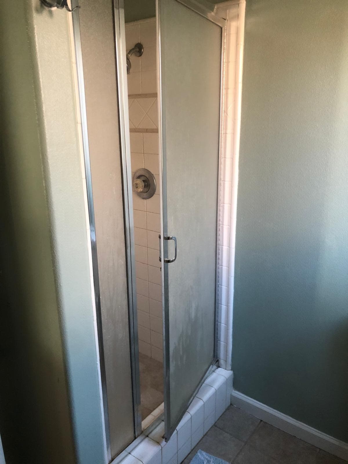 Room 3 (master bedroom) shower - 1634 Fir Dr