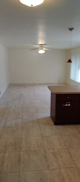kitchen and living room open floor plan - 12126 Gibbs Rd
