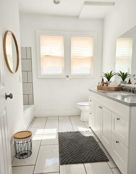 Bathroom. Image is virtually staged - 2030 Hazelwood St