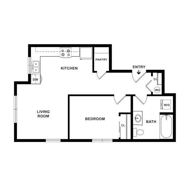 Floorplan - 7th and I Apartments