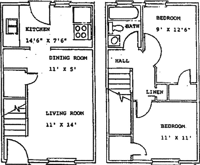 Townhome - Millington Oaks Apartments