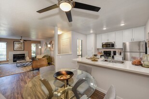 Kitchen Dining Area and Living Room - The Brighton Apartments