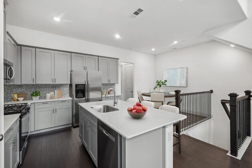 Kitchen - Virtually Staged - 4213 Shavano Dr