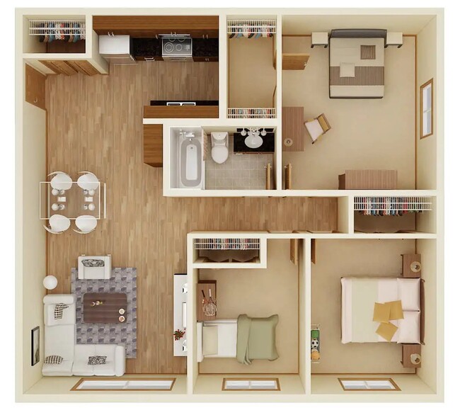 Floorplan - Northbrook Apartments