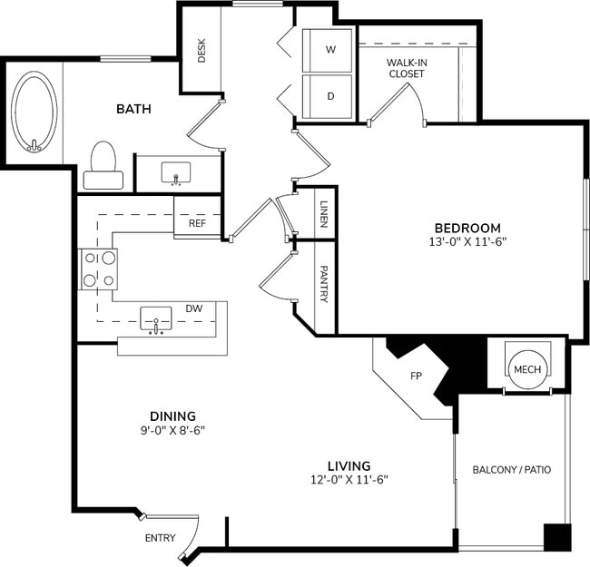 Floorplan - Windsor Meridian