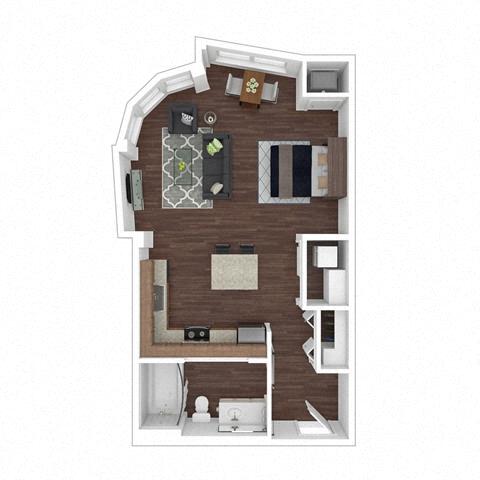 Floorplan - 2626 South Side Flats