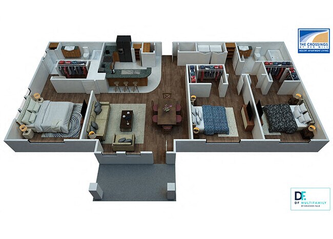 Floorplan - The Crossings at Red Mill