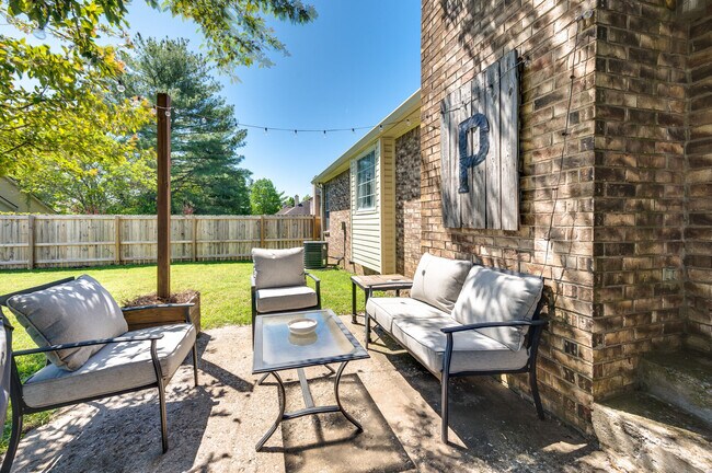 back patio - 601 Hardin Shire Dr