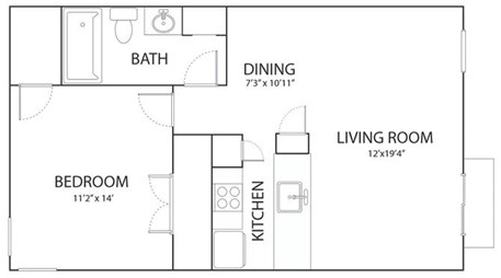 1BR/1BA - Oak Creek