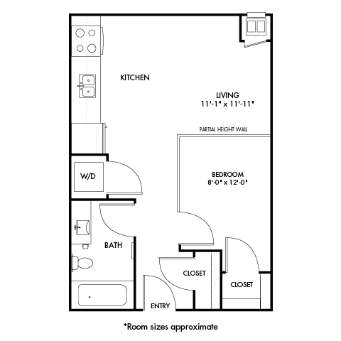 Floorplan - Parker Station Flats