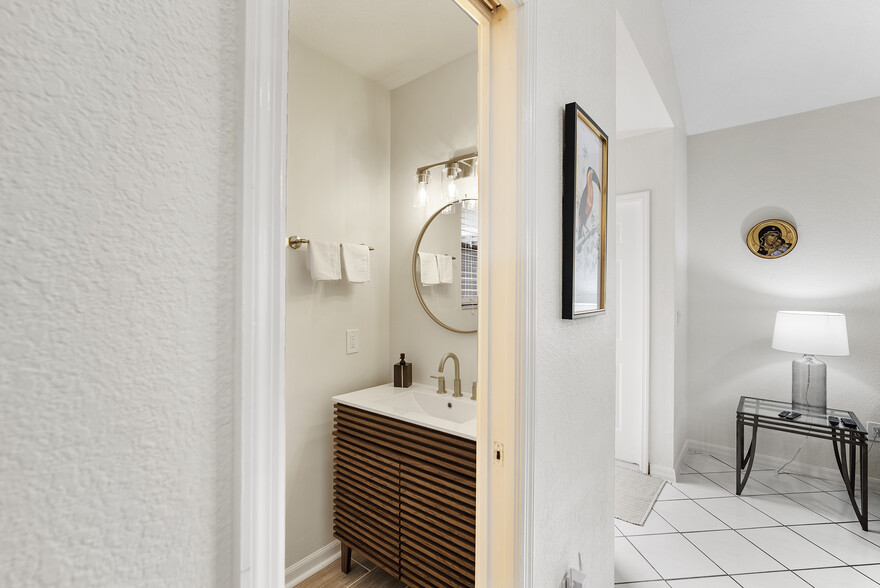 Powder room with toilet - 61 Emerald Woods Dr