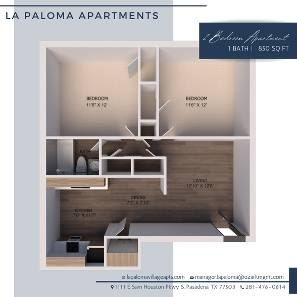 Interior Photo - La Paloma Village Apartments