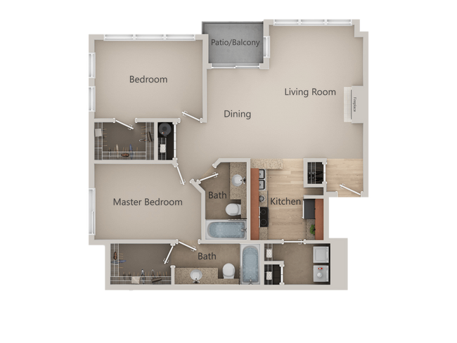 Floorplan - Revo 225 Apartments